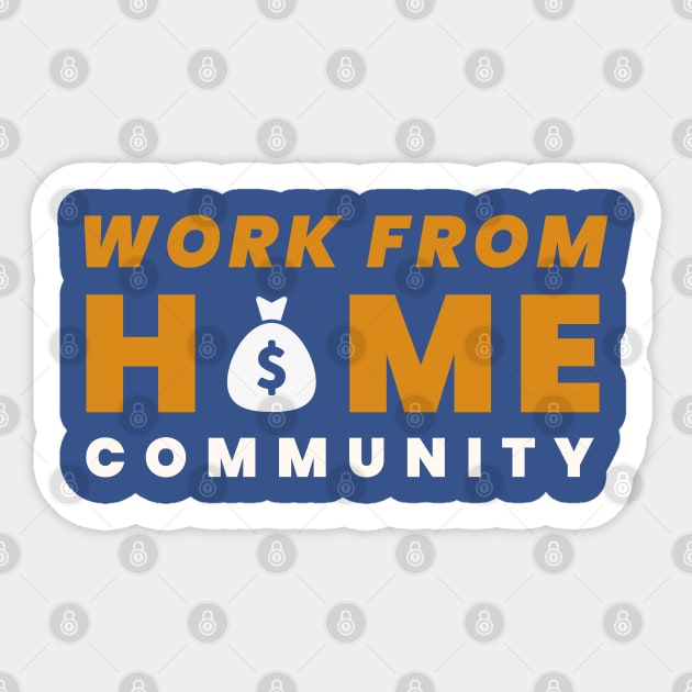 Work from home Sticker by Tekad Rasa